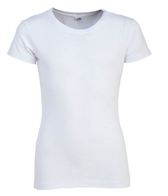 Meisjes Tshirt korte mouw Wit