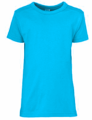 Jongens T shirt korte mouw V HALS Kleur
