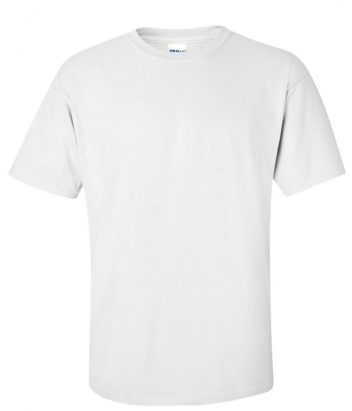 Jongens T shirt korte mouw V HALS Wit