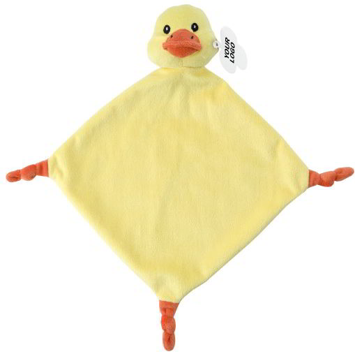 Kroeldoekje Eend bedrukt met naam