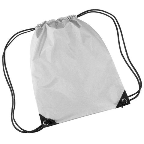 Rug of gym tas bedrukken Silver