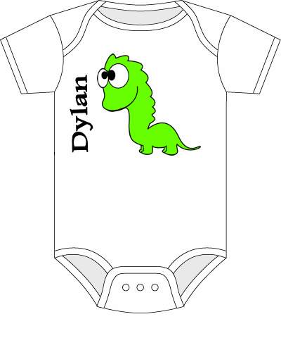 Rompertje met dinosaurus