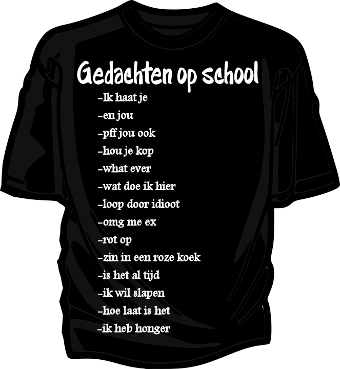 Gedachten op school